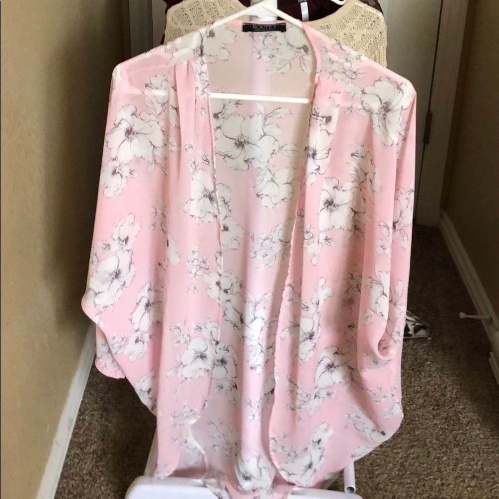 Floral kimono